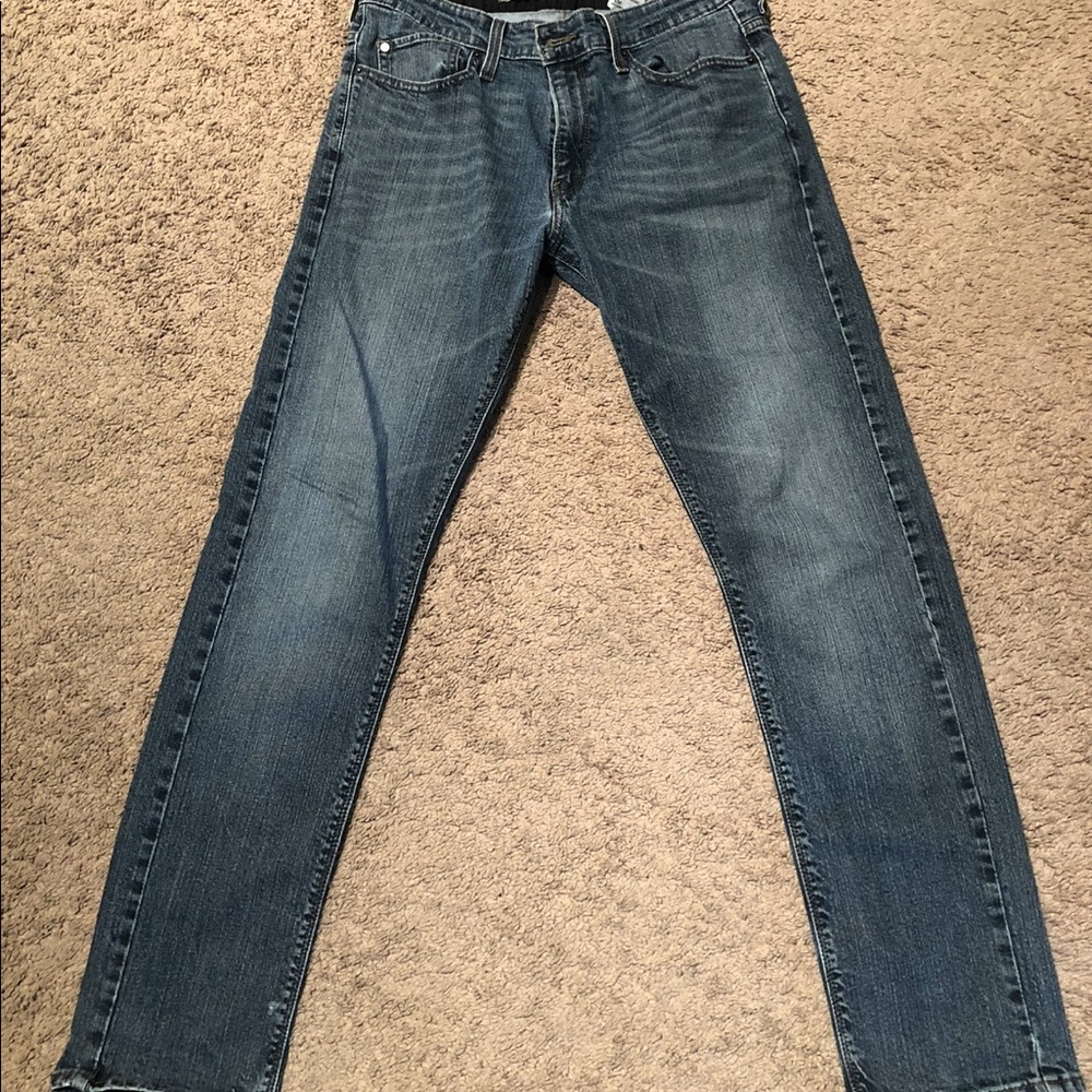 LEVI STRAUSS AUTHENTICS SIGNATURE SKINNY DENIM JEANS 34 X 32